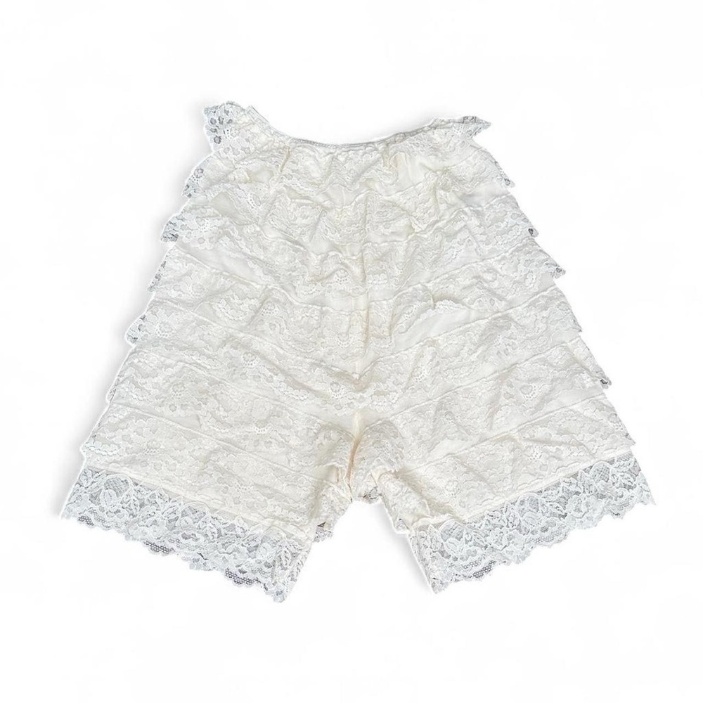 Vintage Ruffle Bloomer Shorts